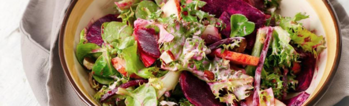 Apple Beet Ginger Salad Recipe by Daisy Nichols